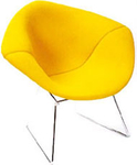 Modern yellow chair
